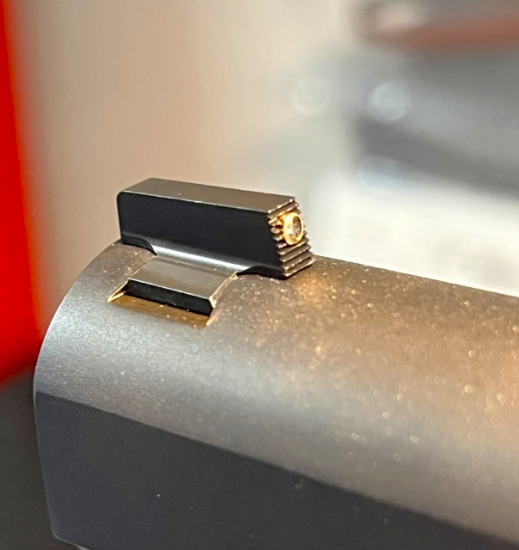 Picture of HD-071 Gold Bead Front Sight, Springfield dovetail - TEMP Out of Stock